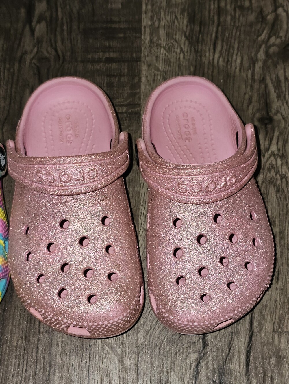 Toddler Girl Crocs Size 9 - Picture 5 of 8